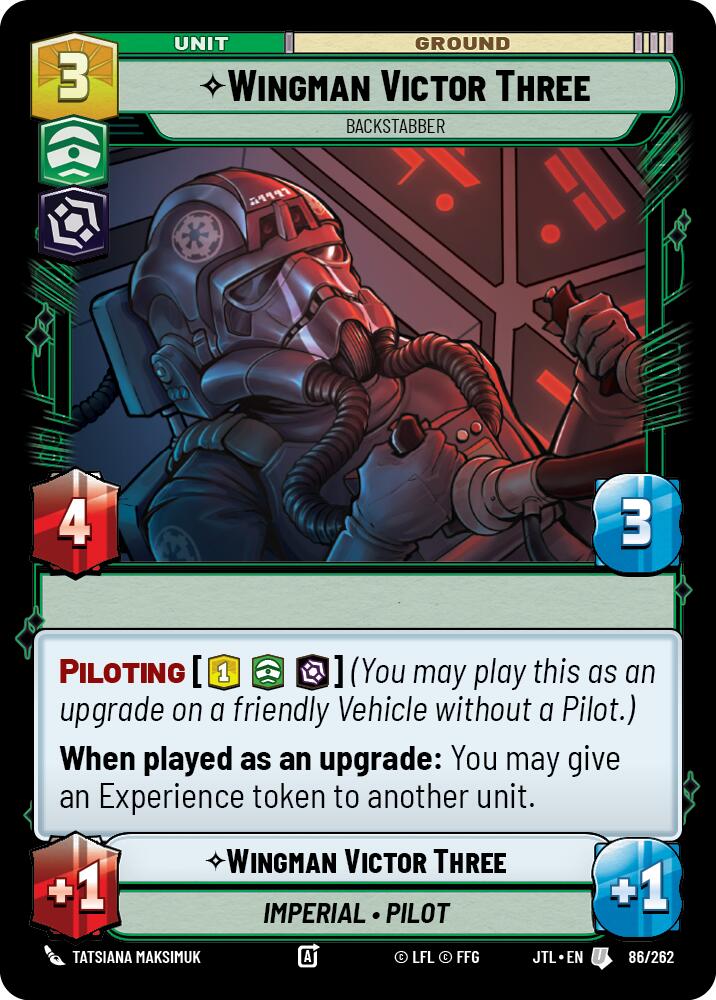 Wingman Victor Three - Backstabber