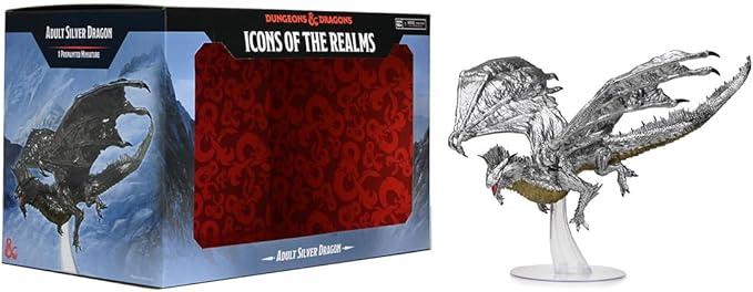 D&D Icons: Adult Silver Dragon
