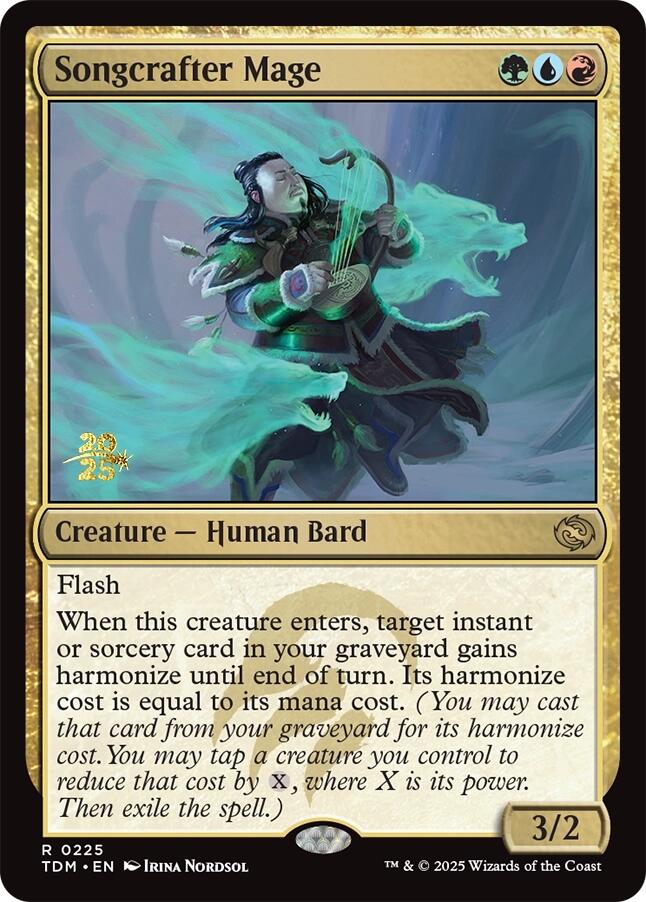 Songcrafter Mage [Tarkir: Dragonstorm Prerelease Cards]