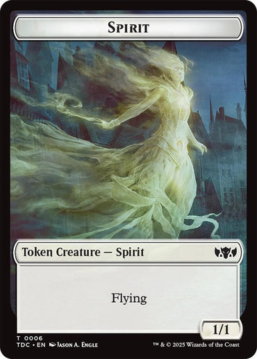 Angel // Spirit Double-Sided Token (Back)