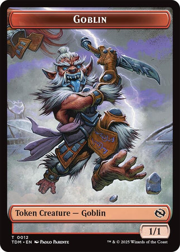 Dog // Goblin Double-Sided Token (Back)
