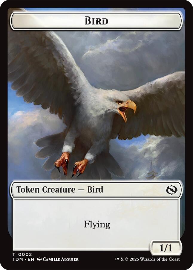 Thopter // Bird Double-Sided Token (Back)