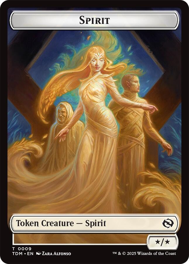 Spirit (0008) // Spirit (0009) Double-Sided Token (Back)
