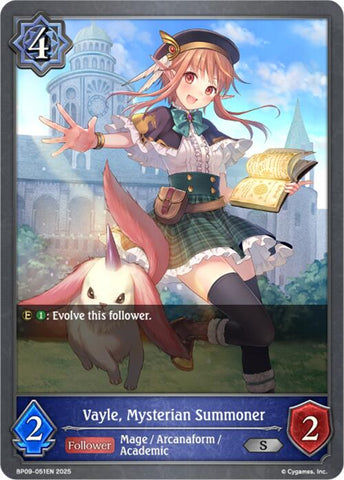 Vayle, Mysterian Summoner (BP09-051EN) [Duet of Dawn and Dusk]