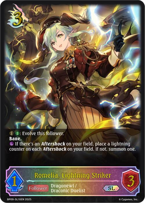 Romelia, Lightning Striker (SL) (BP09-SL16EN) [Duet of Dawn and Dusk]