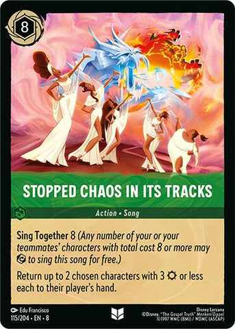 Stopped Chaos in Its tracks (115/204) [Reign of Jafar]