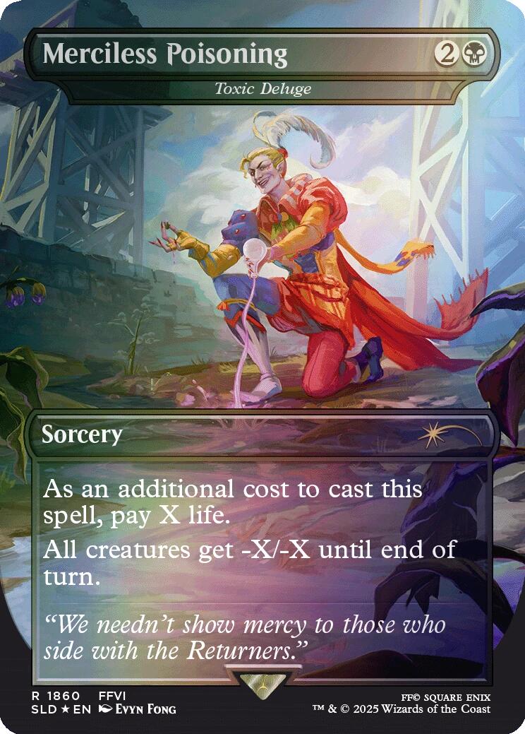 Merciless Poisoning - Toxic Deluge (Rainbow Foil) [Secret Lair Drop Series]