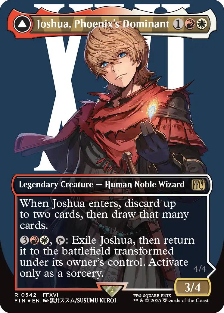 Joshua, Phoenix's Dominant (Surge Foil) [FINAL FANTASY : Through the Ages]