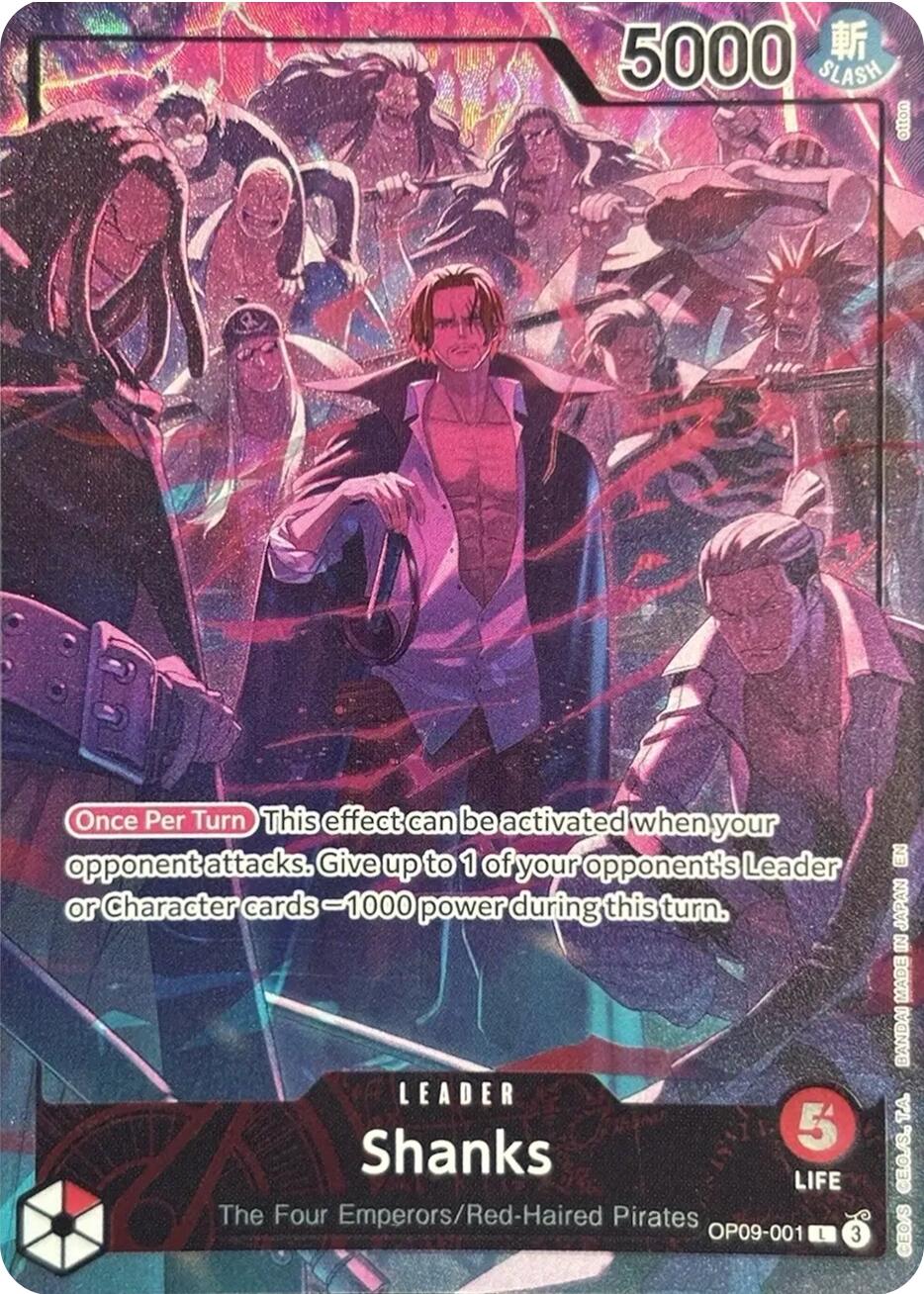 Shanks (English Version 2nd Anniversary Set) [One Piece Promotion Cards]