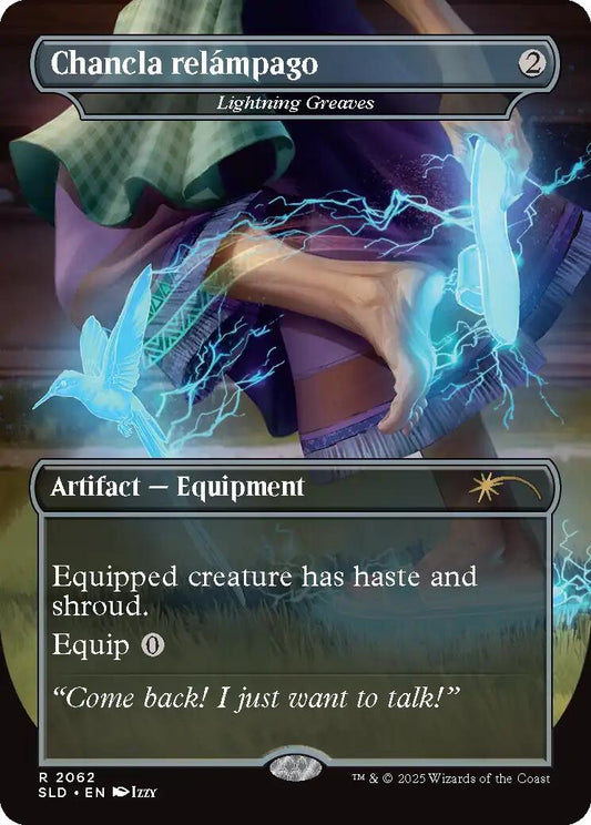 Chancla relampago - Lightning Greaves [Secret Lair Drop Series]