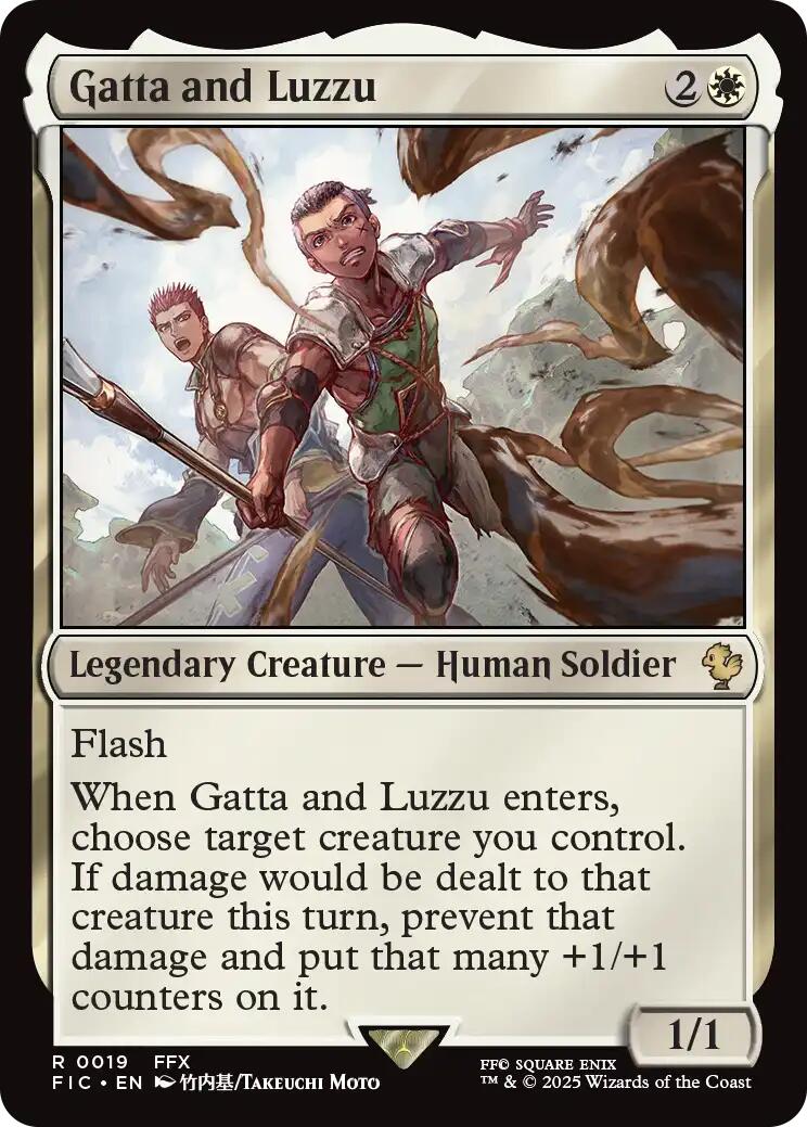 Gatta and Luzzu (Surge Foil) [FINAL FANTASY Commander]