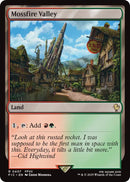 Mossfire Valley (Surge Foil) [FINAL FANTASY Commander]