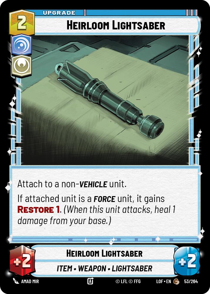 Heirloom Lightsaber