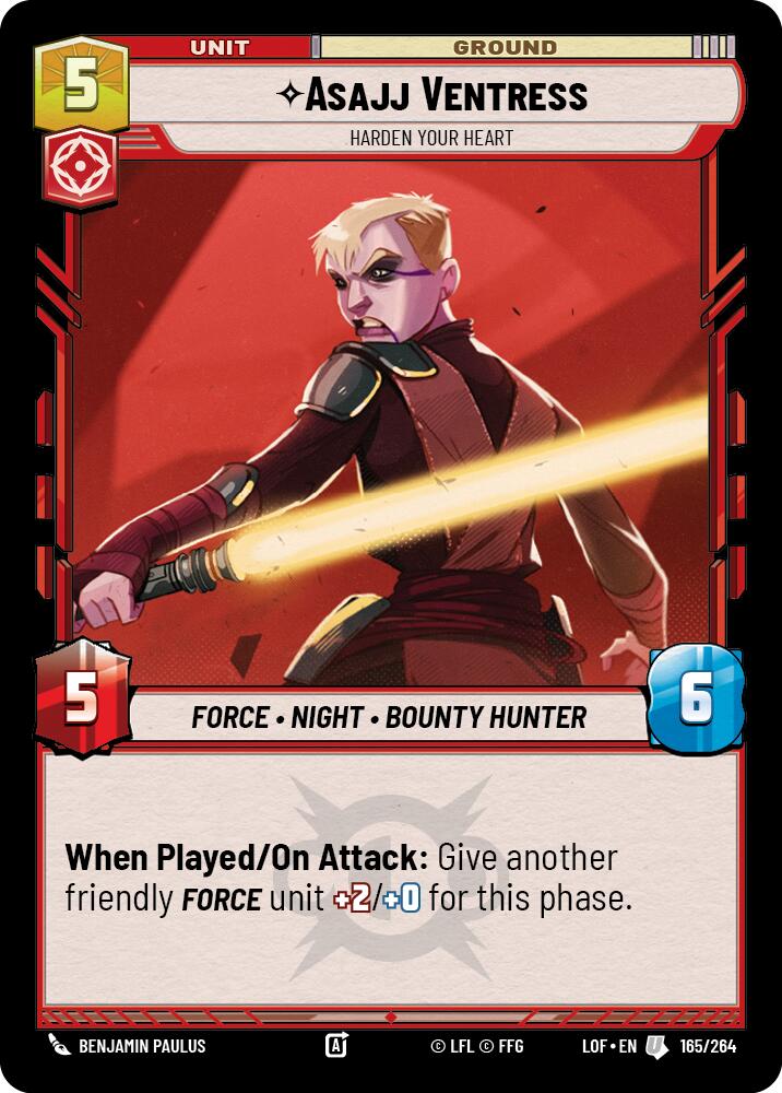 Asajj Ventress - Harden Your Heart