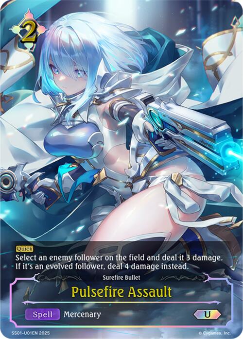Pulsefire Assault (SS01-U01EN) [SS01: Worlds Beyond (Swordcraft)]