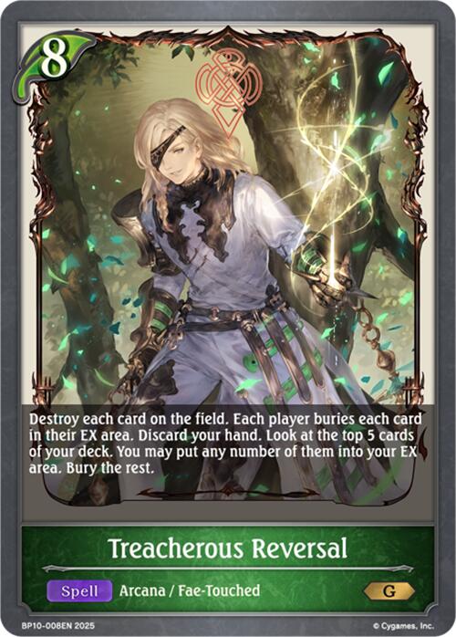 Treacherous Reversal (BP10-008EN) [Gods of the Arcana]