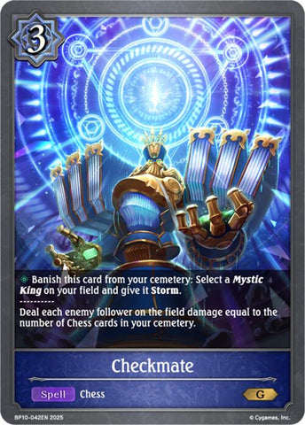 Checkmate (BP10-042EN) [Gods of the Arcana]