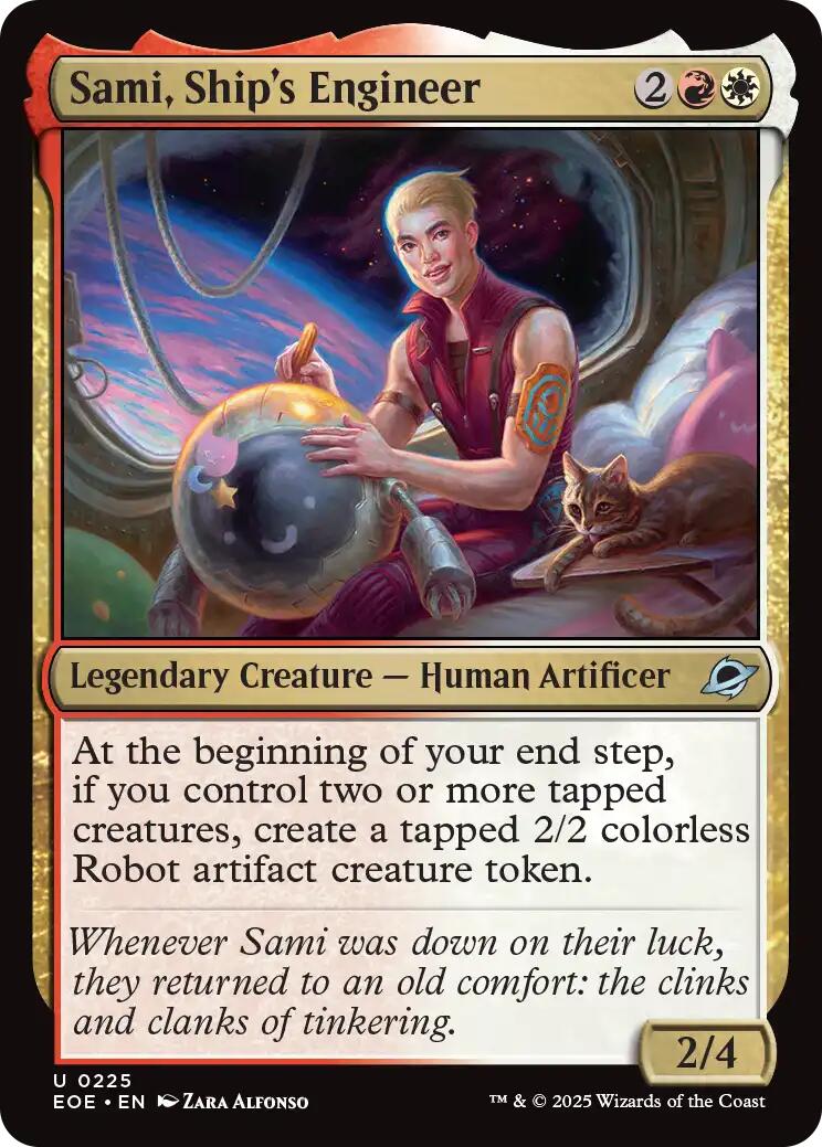 Sami, Ship's Engineer