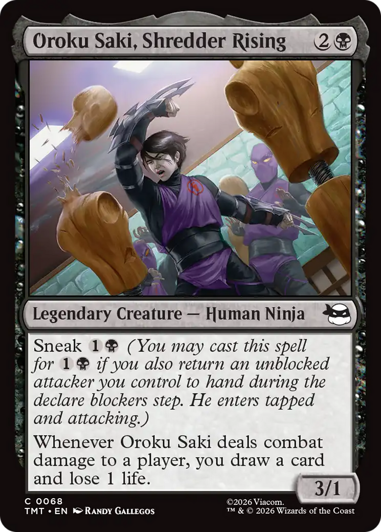 Oroku Saki, Shredder Rising [TMT - 68]