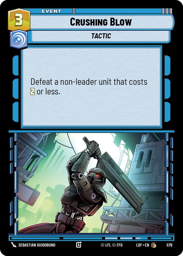 Crushing Blow (Foil)