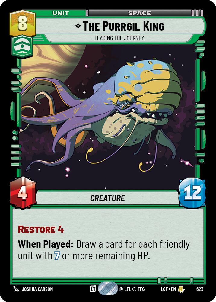 The Purrgil King (623) - Leading The Journey (Foil) (623) [Legends of the Force]