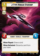 J-Type Nubian Starship (934) (Hyperspace Foil) (934) [Legends of the Force]