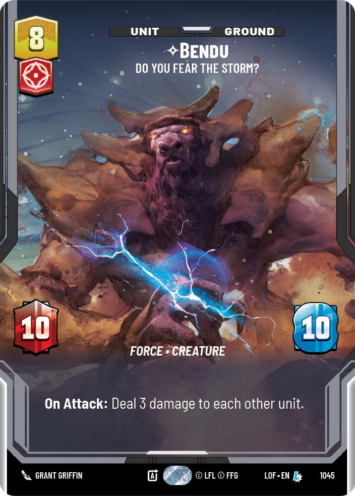 Bendu (1045) - Do You Fear the Storm? (Prestige) (1045) [Legends of the Force]