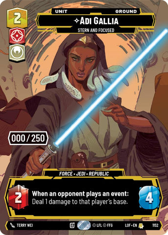 Adi Gallia (1152) - Stern and Focused (Serialized) (1152) [Legends of the Force]