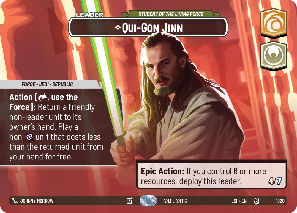 Qui-Gon Jinn - Student of the Living Force (Showcase)