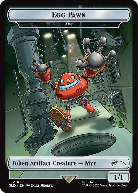 Egg Pawn - Myr Token [Secret Lair Drop Series]