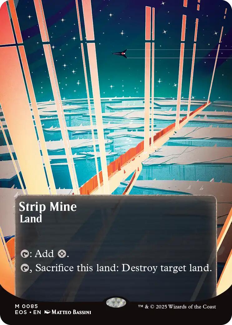 Stripe Mine (0085) (Borderless) [Edge of Eternities: Stellar Sights]