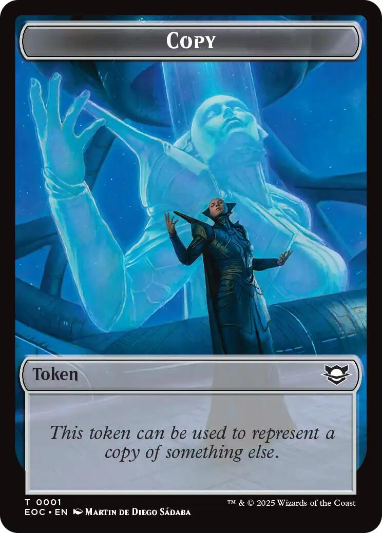 Copy // Pest Double-Sided Token [Edge of Eternities Tokens]