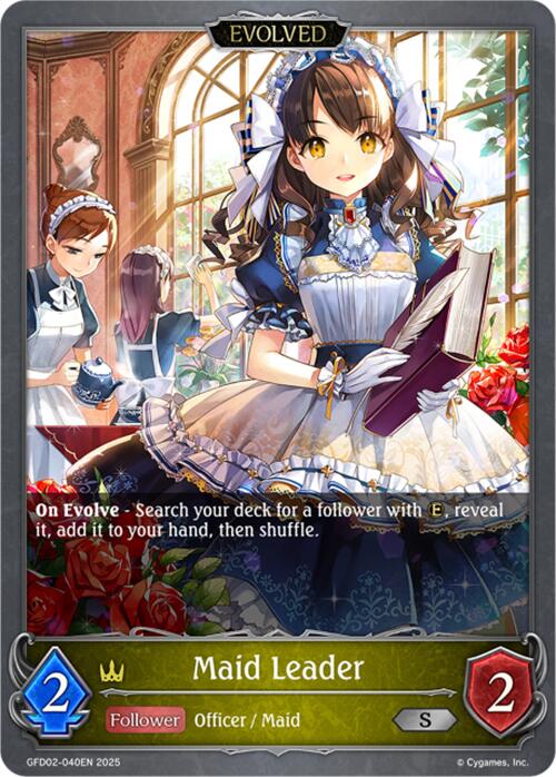 Maid Leader (Evolved) (GFD02-040EN) [GFD02: Treacherous Ambitions]