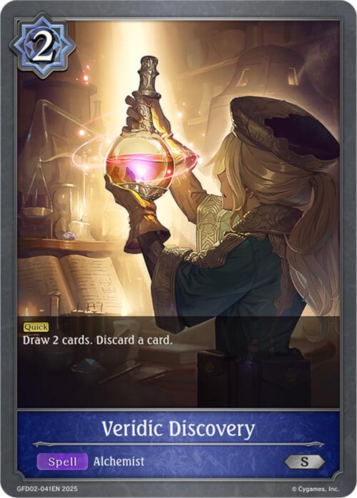 Veridic Discovery (GFD02-041EN) [GFD02: Treacherous Ambitions]