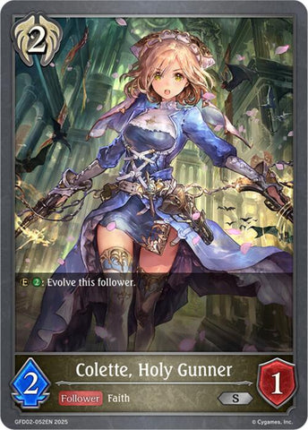 Colette, Holy Gunner (GFD02-052EN) [GFD02: Treacherous Ambitions]