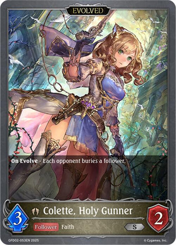 Colette, Holy Gunner (Evolved) (GFD02-053EN) [GFD02: Treacherous Ambitions]