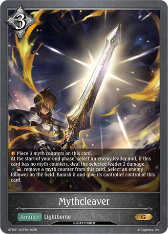 Mythcleaver (GFD01-027EN) [GFD01: Luxheart Legends]