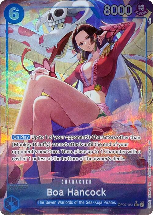 Boa Hancock (Seven Warlords of the Sea Binder Set) (Alternate Art) [One Piece Promotion Cards]