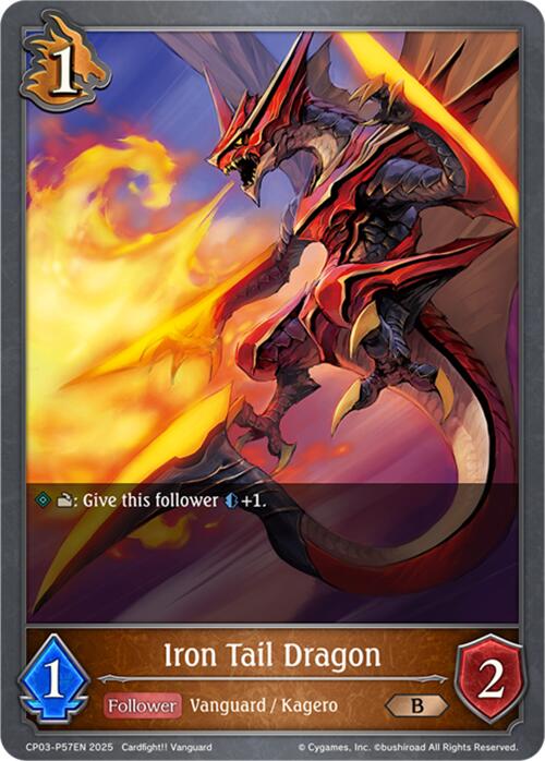 Iron Tail Dragon - P57EN (Foil) (CP03-P57EN) [CP03: Cardfight!! Vanguard]