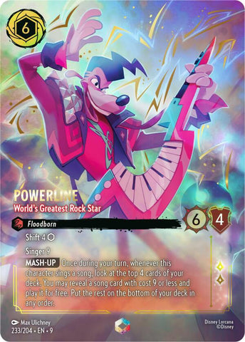 Powerline - World's Greatest Rock Star (Enchanted) (233/204) [Fabled]