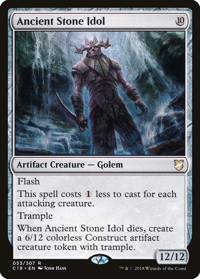 Ancient Stone Idol [C18 - 53]