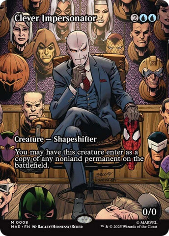Clever Impersonator (Borderless) [Marvel's Spider-Man: Eternal-Legal]