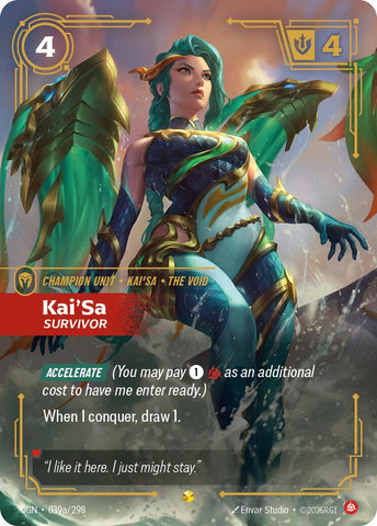 Kai'Sa - Survivor (Alternate Art) [OGN - 039a/298]