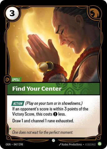 Find Your Center [OGN - 047/298]