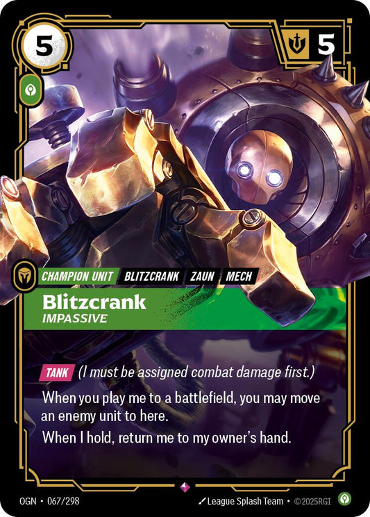 Blitzcrank, Impassive [OGN - 067/298]