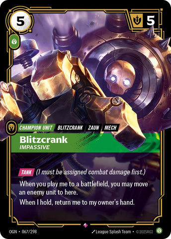 Blitzcrank - Impassive [OGN - 067/298]