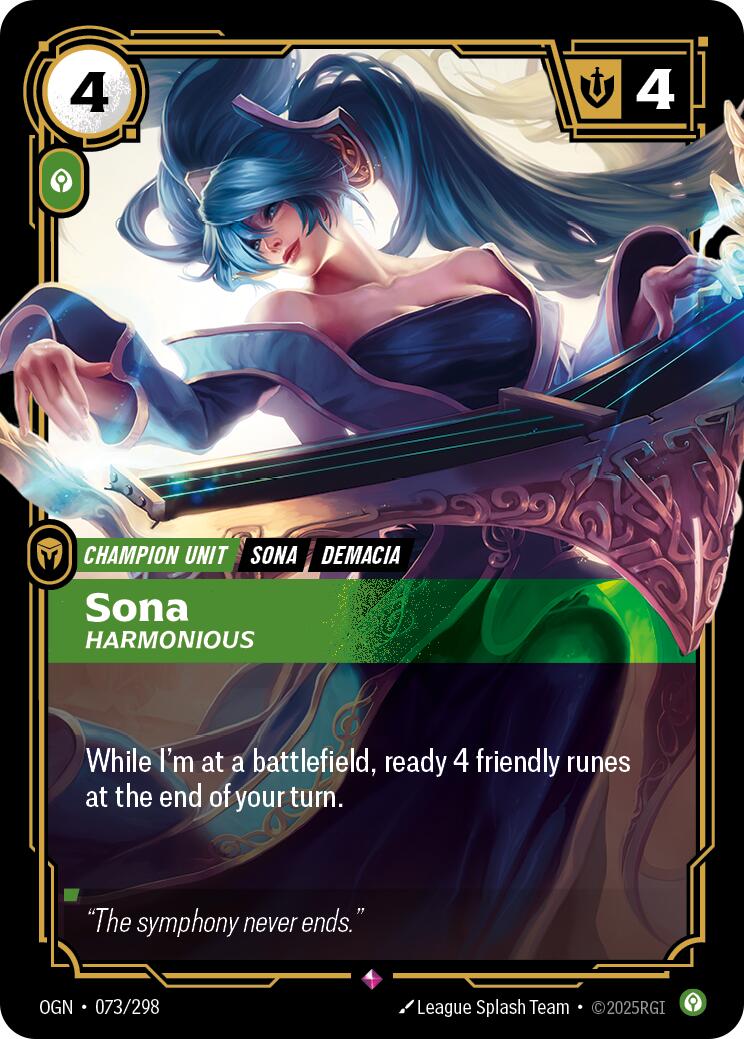 Sona - Harmonious [OGN - 073/298]