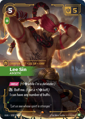 Lee Sin - Ascetic [OGN - 078/298]