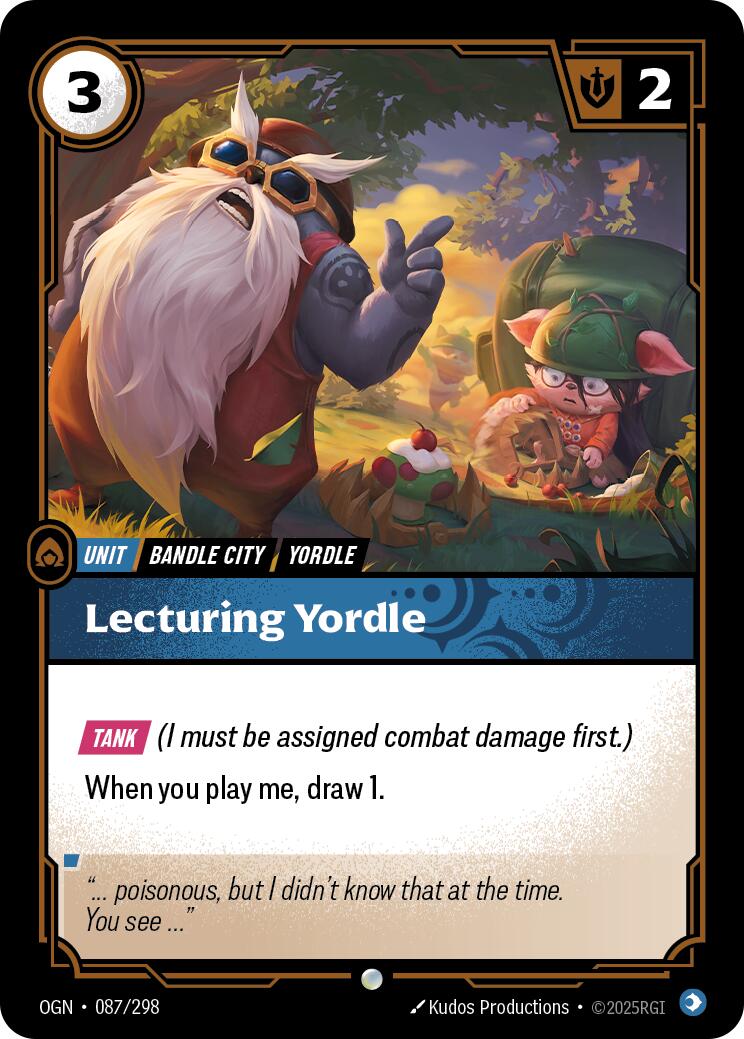 Lecturing Yordle [OGN - 087/298]