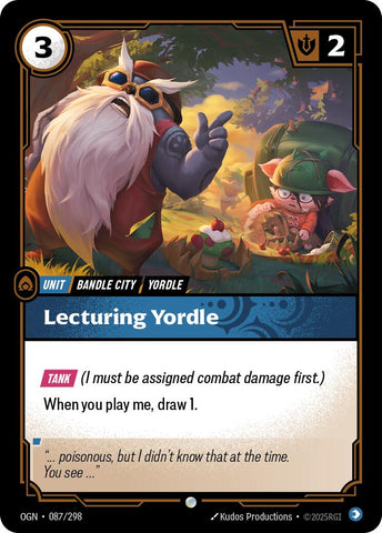 Lecturing Yordle [OGN - 087/298]